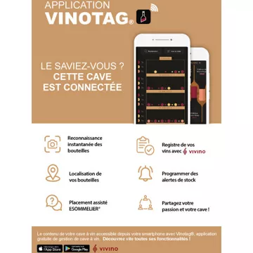 Cave à vin de service CLIMADIFF CLS52B1 – Image 3