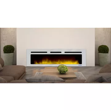 Cheminée électrique CHEMIN ARTE brite inox encastrable 3XL – Image 5