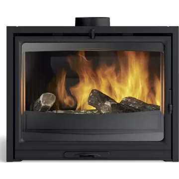 Cheminée électrique GODIN Insert à bois 7000W 66cm, 660206ANTH