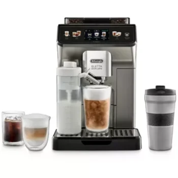 Expresso Broyeur DELONGHI Eletta Explore ECAM450.86.T Titanium