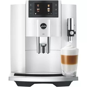 Expresso Broyeur JURA E8 Piano White (EC)