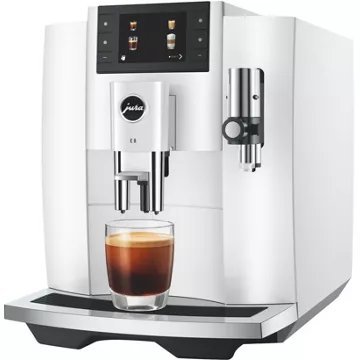 Expresso Broyeur JURA E8 Piano White (EC) - Image 2