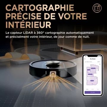 Robot Aspirateur Laveur SHARK PowerDetect RV2800ZEEU - Image 11