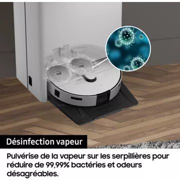 Robot Aspirateur Laveur SAMSUNG Jet Bot Combo AI VR7MD97A14G - Image 6