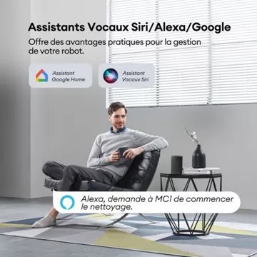 Robot Aspirateur Laveur ULTENIC MC1 - Image 6