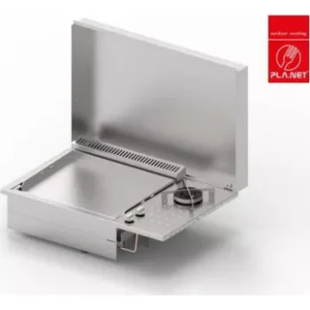 Plancha gaz							PLANET				Plancha OASI 55 Lisse - Feu DUAL