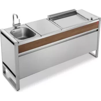 Plancha gaz							PLANET				Table OASI183+OASI60 Elec+Evier+Mitigeur