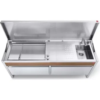 Plancha gaz							PLANET				Table Fermée OASI 205C5 - T3