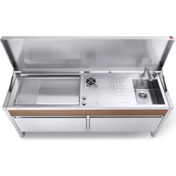 Plancha gaz							PLANET				Table Fermée OASI 205C5 - T2