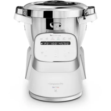 Robot cuiseur MOULINEX I companion pro + cuiseur vapeur YY5287F - Image 2