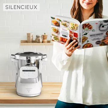 Robot cuiseur MOULINEX I companion pro + cuiseur vapeur YY5287F - Image 4