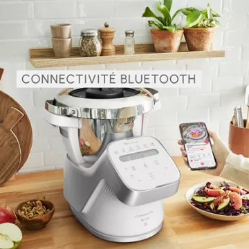 Robot cuiseur MOULINEX I companion pro + cuiseur vapeur YY5287F - Image 5