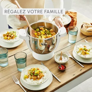 Robot cuiseur MOULINEX I companion pro + cuiseur vapeur YY5287F - Image 9