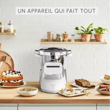 Robot cuiseur MOULINEX I companion pro + cuiseur vapeur YY5287F - Image 10