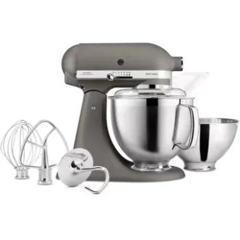 Robot pâtissier							KITCHENAID				5KSM185PSEGR Artisan Gris Impérial