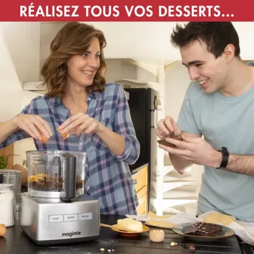 Robot multifonction MAGIMIX CS 3200 XL Chrome brillant 18372F - Image 5