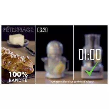 Robot multifonction MAGIMIX CS 3200 XL Chrome brillant 18372F - Image 16