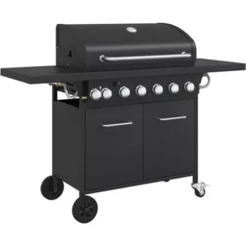 Barbecue gaz							VIDAXL				Acier Noir