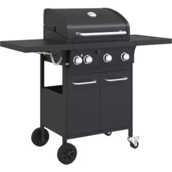 Barbecue gaz							VIDAXL				Acier Noir