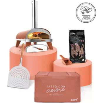 Four à pizza pellet							ZIIPA				Pack Iniziale - Terracotta