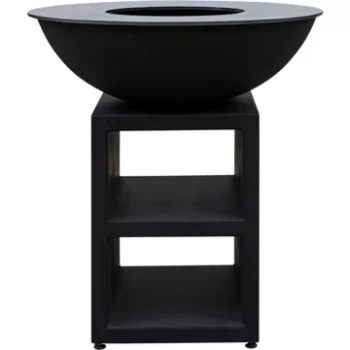 Brasero							QUOCO				Piatto Large Noir Ø94 - Quoco