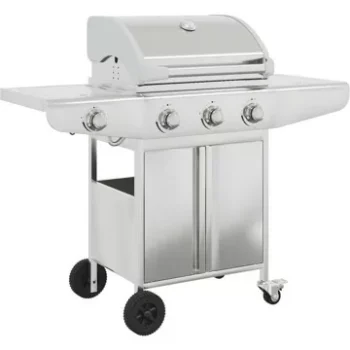 Barbecue gaz							VIDAXL				Acier Argent