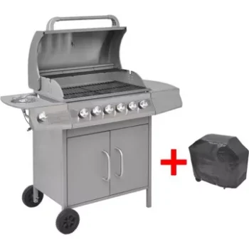 Barbecue gaz							VIDAXL				Acier inoxydable  Argent