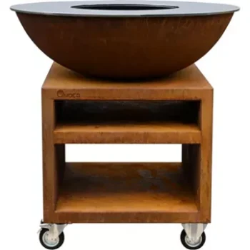 Brasero							QUOCO				Piatto  Large Pro Corten Ø94  - Quoco