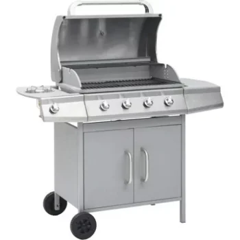 Barbecue gaz							VIDAXL				Acier  Argent