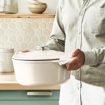 Cocotte TEFAL Fonte LOV faitout 29cm beige - Image 9