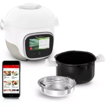 Cookeo MOULINEX	 Touch Mini Wifi CE922110 blanc