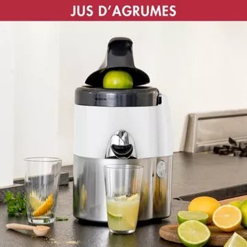 Extracteur de jus MAGIMIX 18085F Juice Expert 3 Chrome et Blanc - Image 4