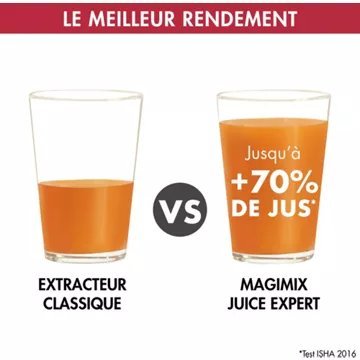 Extracteur de jus MAGIMIX 18083F Juice Expert 4 Chrome et Noir - Image 10