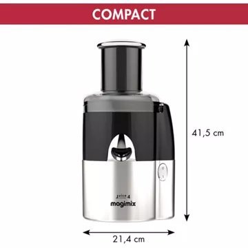 Extracteur de jus MAGIMIX 18083F Juice Expert 4 Chrome et Noir - Image 13