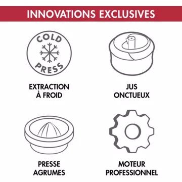 Extracteur de jus MAGIMIX 18081F Juice Expert 3 Noir – Image 7