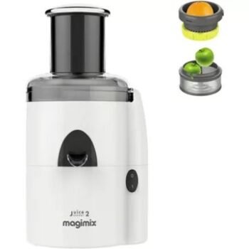 Extracteur de jus MAGIMIX 18080F Juice Expert 2 Blanc