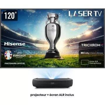 Vidéoprojecteur home cinéma HISENSE 120L9HA Laser TV + écran ALR FRESNEL – Image 10