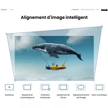 Vidéoprojecteur home cinéma BENQ GP520 – Image 12