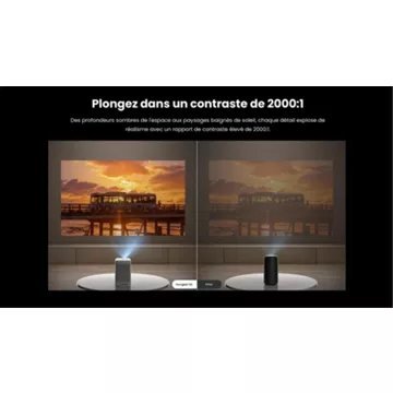 Vidéoprojecteur portable DANGBEI N2 Blanc, sous licence Netflix – Image 7