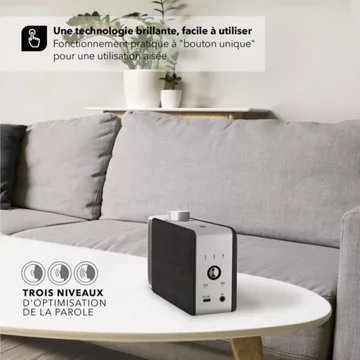 Enceinte TV SONORO portable ampli vocal Faller Oskar – Image 2