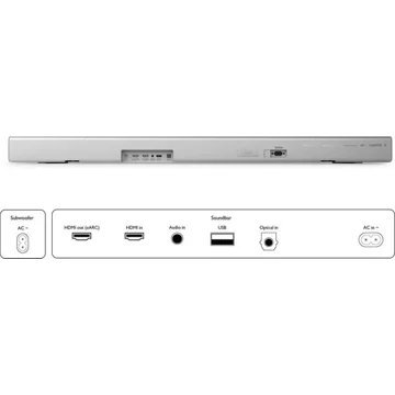 Barre de son PHILIPS The One TAB8507 Silver - Image 3