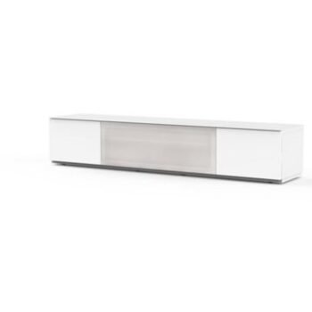 Meuble TV							SONOROUS				Studio STA 200 Blanc-Gris Porte Textile