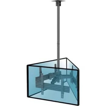 Support mural TV							KIMEX				Support plafond 3 écrans 32"-65"