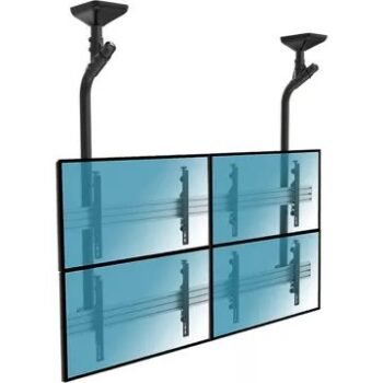 Support mural TV							KIMEX				Support Plafond mur d'images 4 TV 45-55"