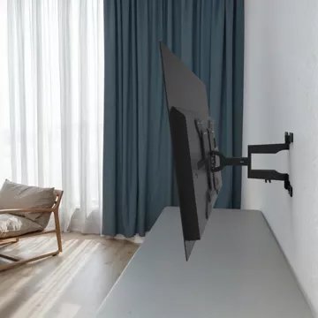 Support mural TV HAMA OLED, plat, pivot., extens., 229cm (90") - Image 9