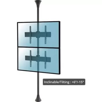 Pied TV							KIMEX				inclinable 2 écrans 32-75" 400x400 max