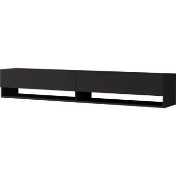 Meuble TV HELLOSHOP26 Meuble TV à 2 portes 29,5 x 180 x 31,5 c