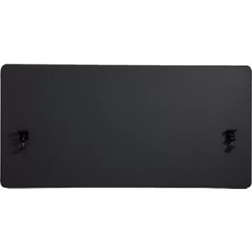 Cloison mobile KIMEX Ecran de séparation Bureau,180x60cm,Noir