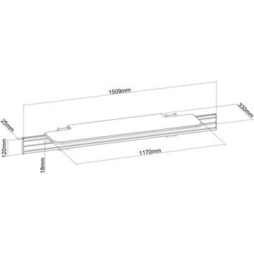 Support barre de son KIMEX Étagère barre de son visioconférence - Image 6