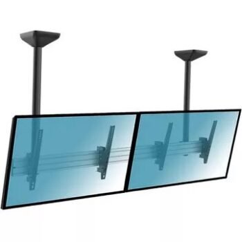 Support mural TV							KIMEX				Support Plafond 2 écrans TV 45"-55"